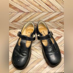 BIRKENSTOCK MARY JANES FOOTPRINTS SIZE EU 38 7.5 NAVY BLUE * ADORABLE*